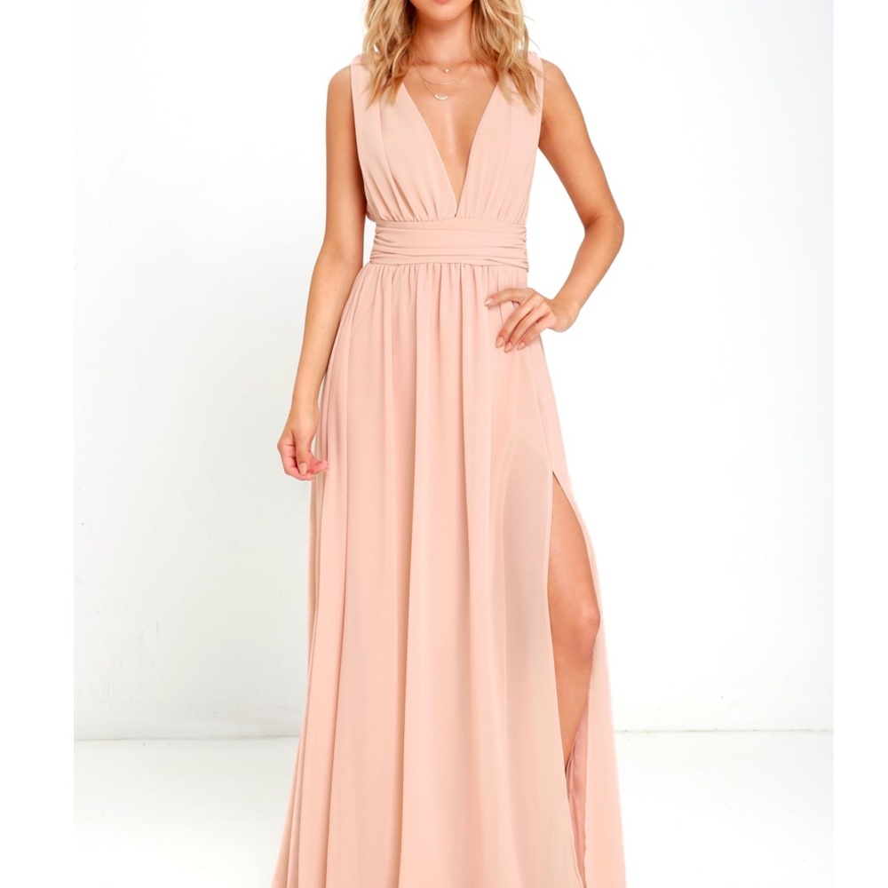 Lulus Maxi Dress - Blush